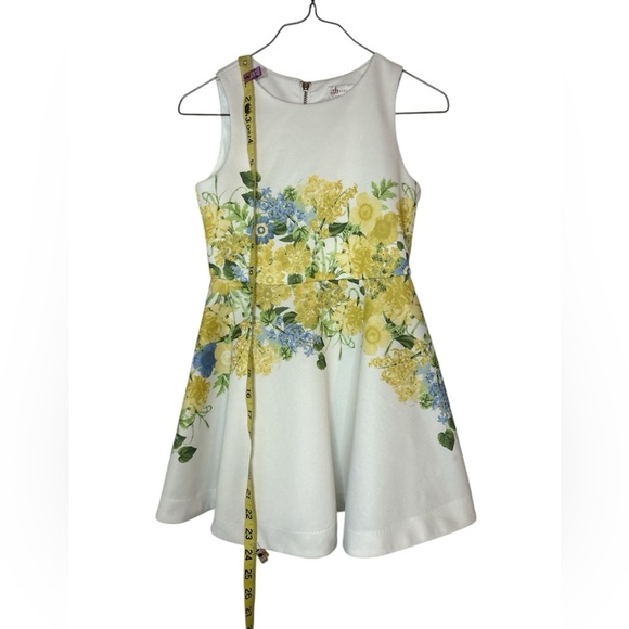 GB girls Floral Dress with Yellow and Blue Accents - Picture 6 of 7